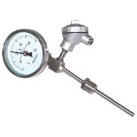 WSSP Bimetallic thermometer with thermal resistance or thermocouple